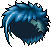 Black Grand Lionman, blue