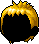Black Preppy Spike, blonde