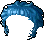 Black Lucky Charms, blue