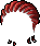 Black Cornrow, red