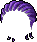 Black Cornrow, purple