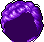 Black Jun Pyo Hair, purple