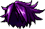 Black Edgy, purple