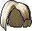 Black Parted Pomp, brown