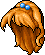 Monica Hair, orange
