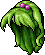 Monica Hair, green