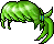 Miru Hair, green