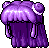 Black Pei Pei, purple
