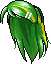 Angelica Hair, green