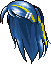 Angelica Hair, blue