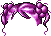 Black Lori, purple