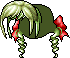 Rose, green