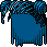 Chantelle Hair, blue
