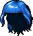 Black Carla, blue