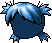 Black Fourtail Braids, blue
