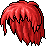 Black Paula, red