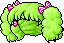 Fluffy Dolly Hair, green
