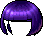 Black Lady Mariko, purple