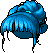 Cecelia Twist, blue