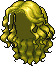 Curly Stream Hair, green