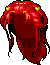 Black Candy Heart, red