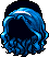 Black Maiden's Weave, blue