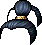 Black Tall Bun