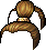 Black Tall Bun, brown