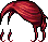 Black The Honeybun, red