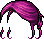 Black The Honeybun, purple