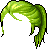 Black Dashing Damsel, green
