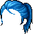 Black Dashing Damsel, blue