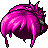 Black Tighty Bun, purple
