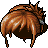 Black Tighty Bun, brown