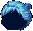 Grandma Ma' Hair, blue