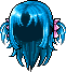 Black Princess Warrior, blue