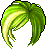Black Streaky Siren, green