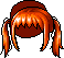 Black Shaggy Dog, orange