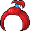Black Apple Hair, red