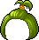 Black Apple Hair, green