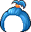 Black Apple Hair, blue