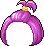 Black Apple Hair, purple