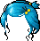 Grace Hair, blue