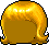 '60s Flippy Bob Hair, blonde
