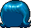 '60s Flippy Bob Hair, blue