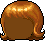 '60s Flippy Bob Hair, brown