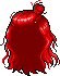 Spunky Do Hair, red