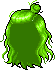 Spunky Do Hair, green