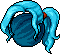 Black Wild Hunter Hair, blue