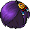 Dual Blade Hair, purple